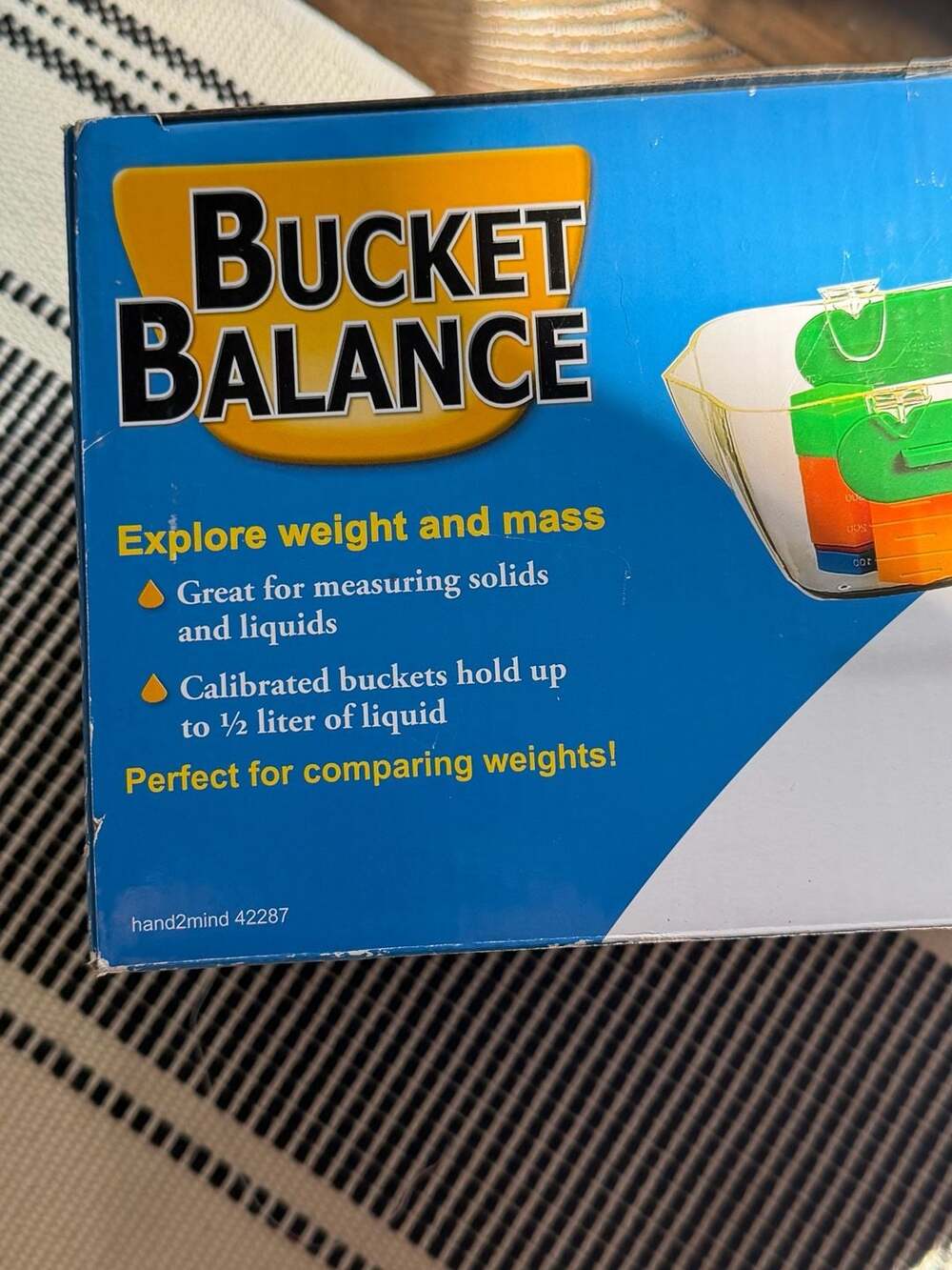 ETA Hand2Mind Bucket Balance 42287 Educational Math Learning Scale - Picture 4 of 5